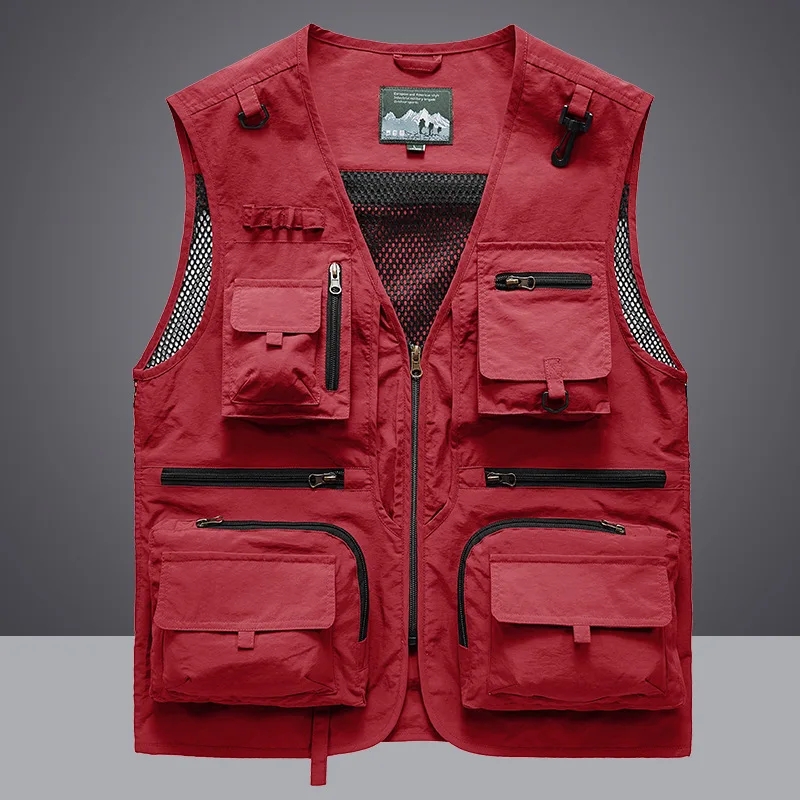 Outdoor Hunting Fleece - Multipocket Quick Dry Mesh Fishing Vests