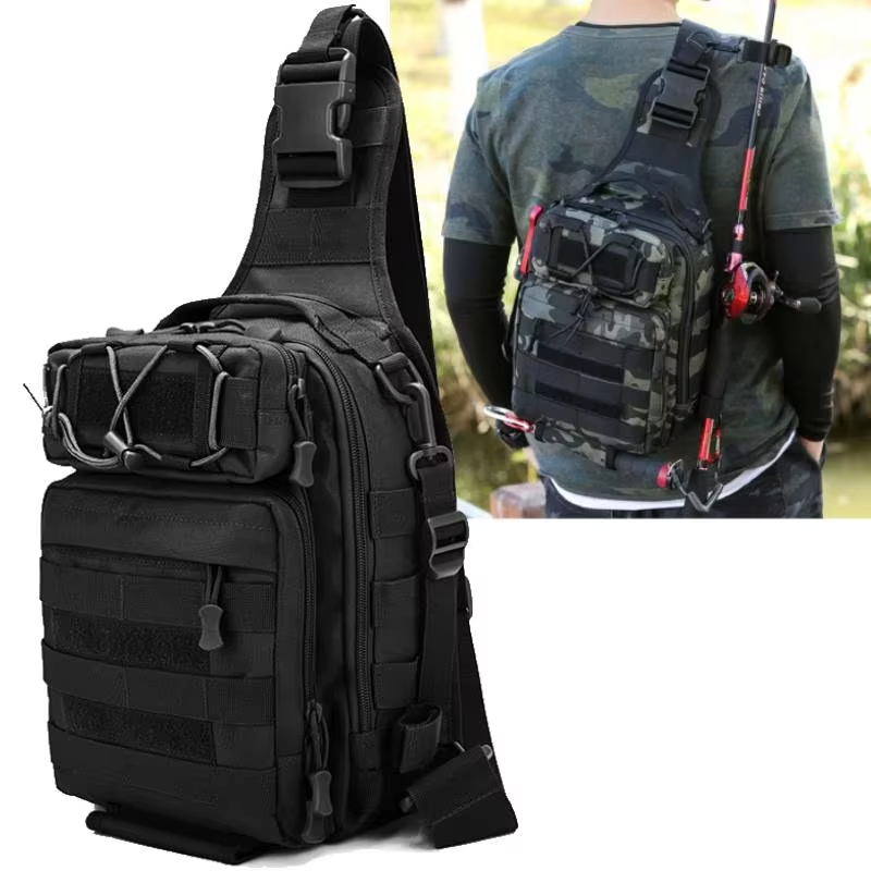 Hunting Fishing Outdoor - Outdoor Chest Bag Men Multifunctional Fishing