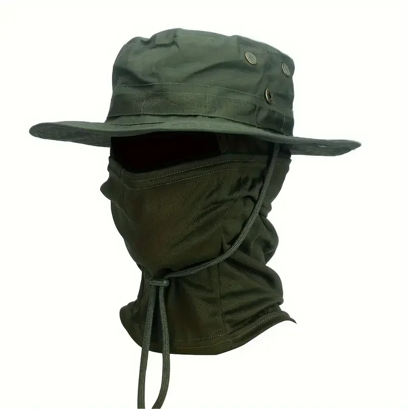 Camouflage Boonie Cap Balaclav - Mens Outdoor Hunting Hats 评论和价格