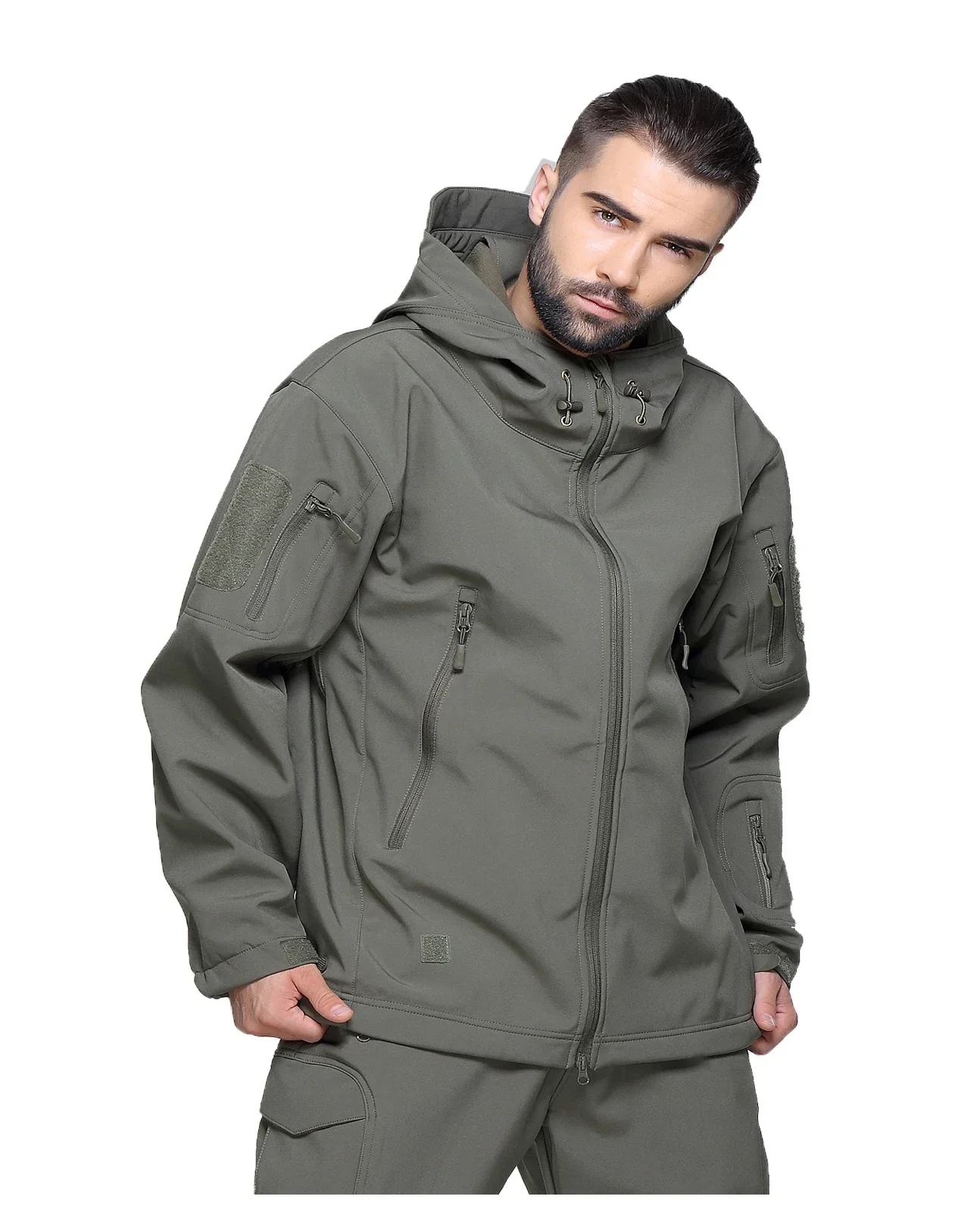 EMR Camouflage Soft Shell Assa - Outdoor Hunting Fleece 评论和价格