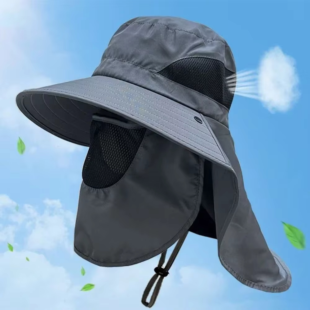 Summer Sun Hats UV Protection  - Mens Outdoor Hunting Hats 评论和价格