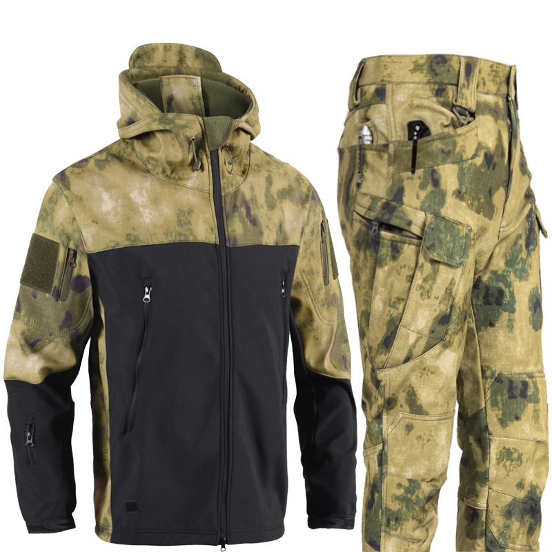 Men's 3-in-1 Shark Skin Softsh - Outdoor Hunting Fleece 评论和价格