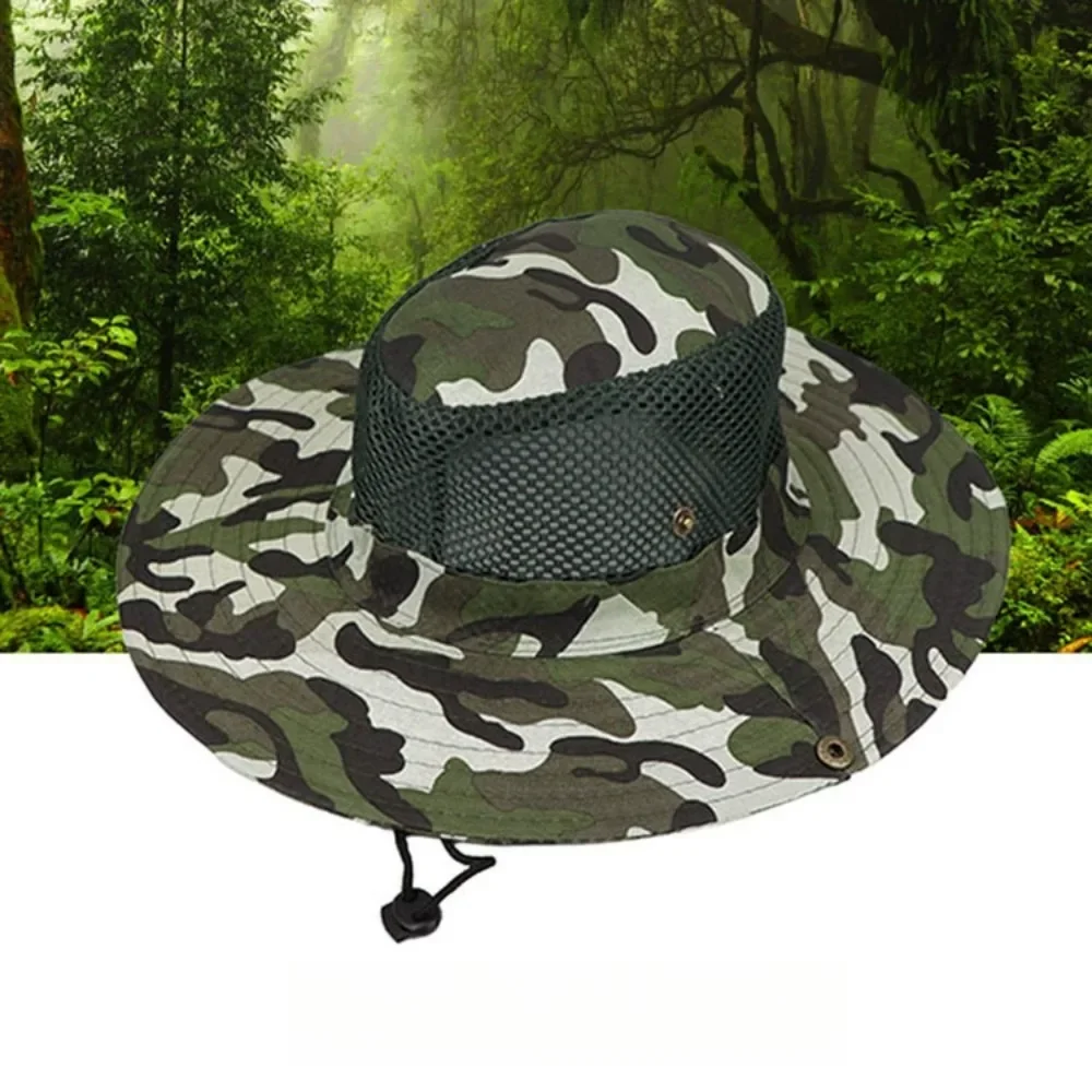 Fishing UV Protection Camoufla - Mens Outdoor Hunting Hats 评论和价格