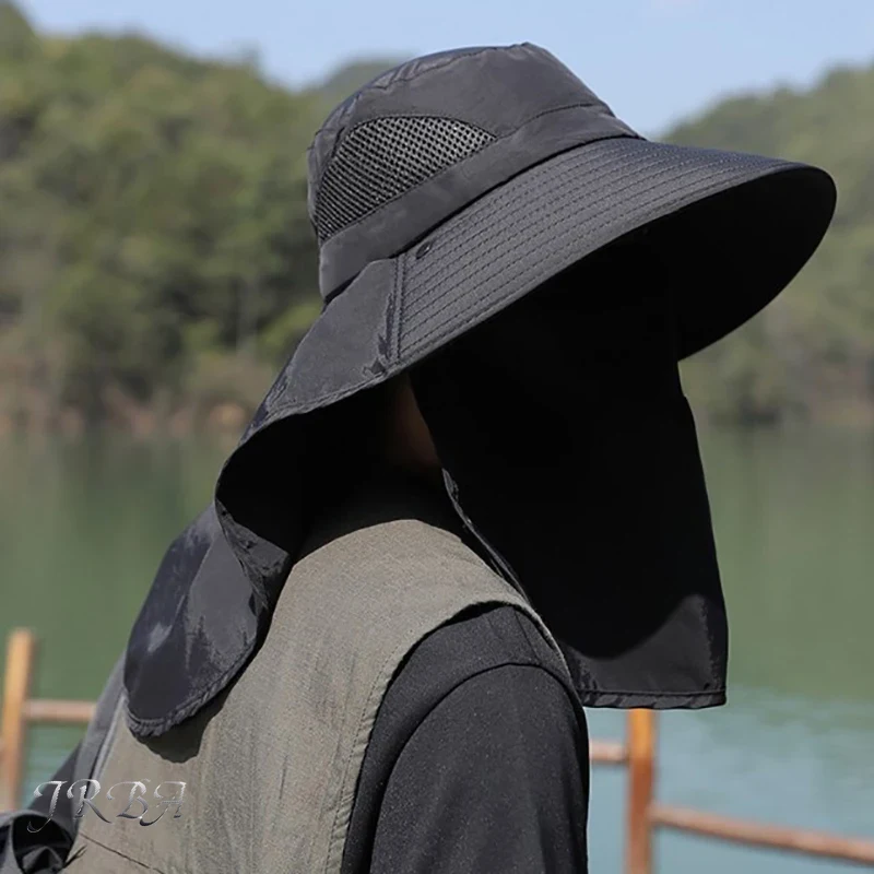 Summer Sun Hats UV Protection  - Mens Outdoor Hunting Hats 评论和价格