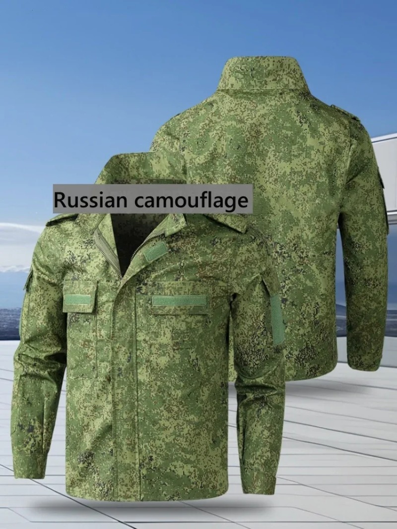 Russian Camouflage Tactical Su - Men'S Outdoor Hunting Jacket 评论和价格