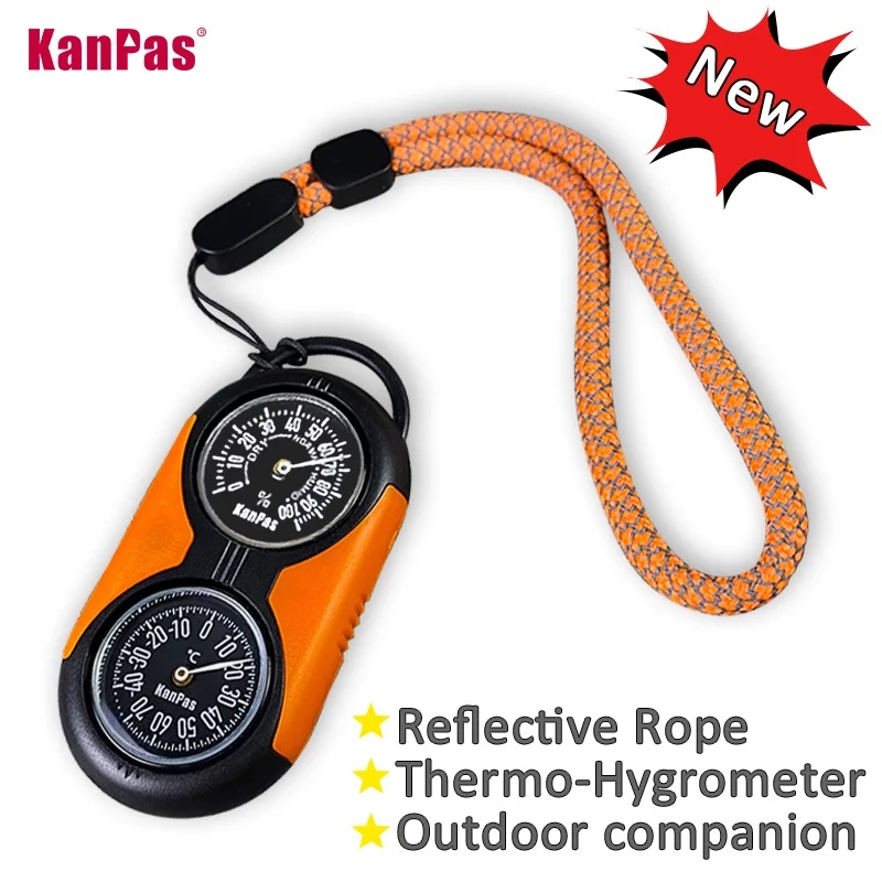 KANPAS Thermometer Compass Kit - Hunting Outdoor Thermometer 评论和价格