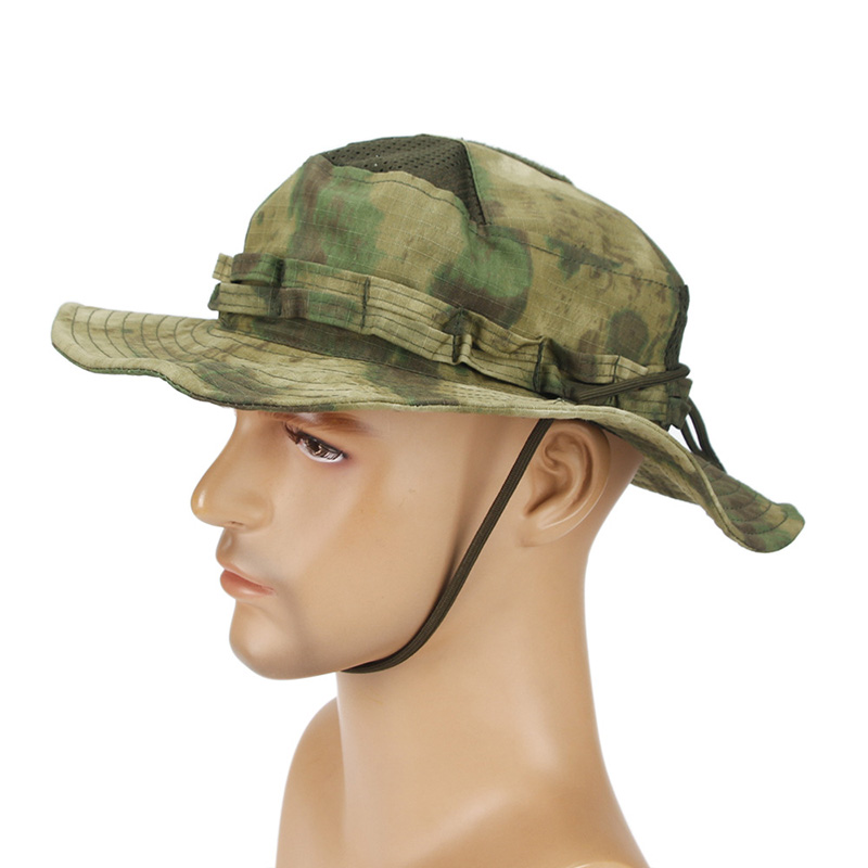 FG atacs Camouflage Boonie Hat - Mens Outdoor Hunting Hats 评论和价格