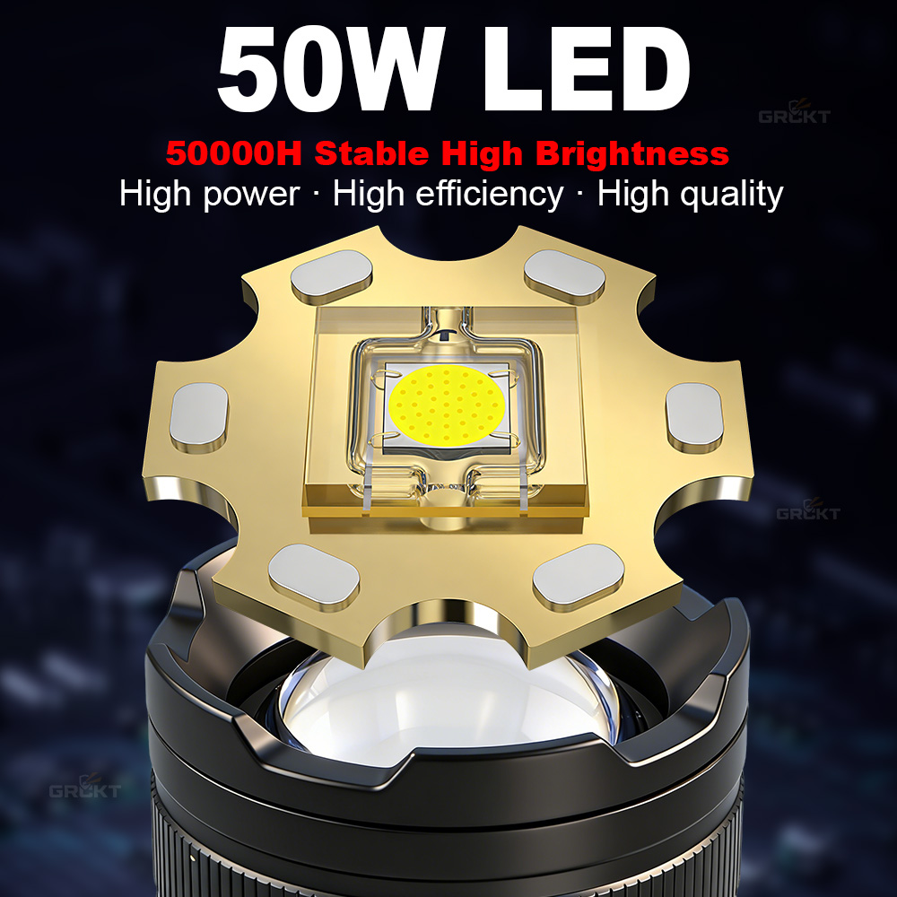 80000CD Most Powerful LED Flas - Hunting Fishing Outdoor 评论和价格