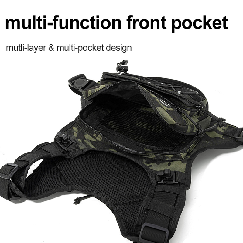 Tactical Bag Front Chest Rig V - Men'S Outdoor Hunting Jacket 评论和价格