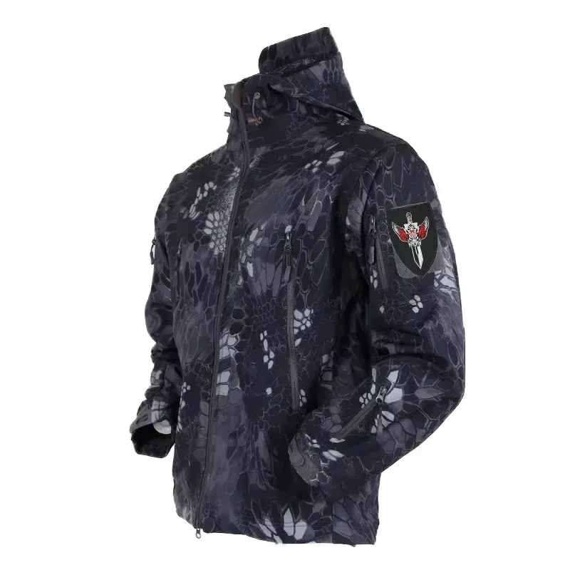 5XL 6XL CP Camouflage Soft She - Outdoor Hunting Fleece 评论和价格